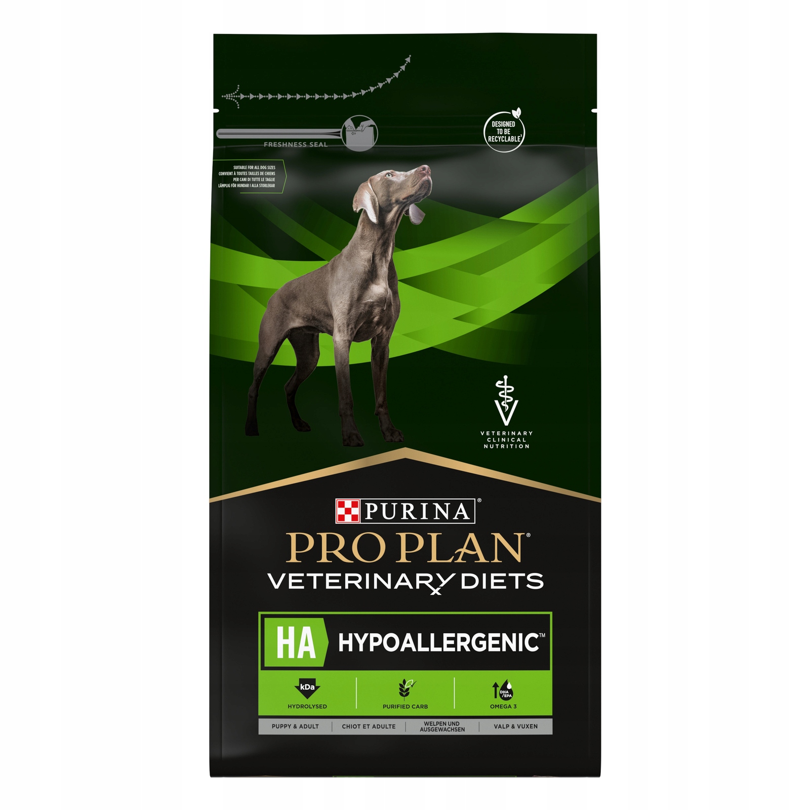 Levně Purina Pro Plan Veterinary Diets Ha Hypoallergenic Dog 3kg