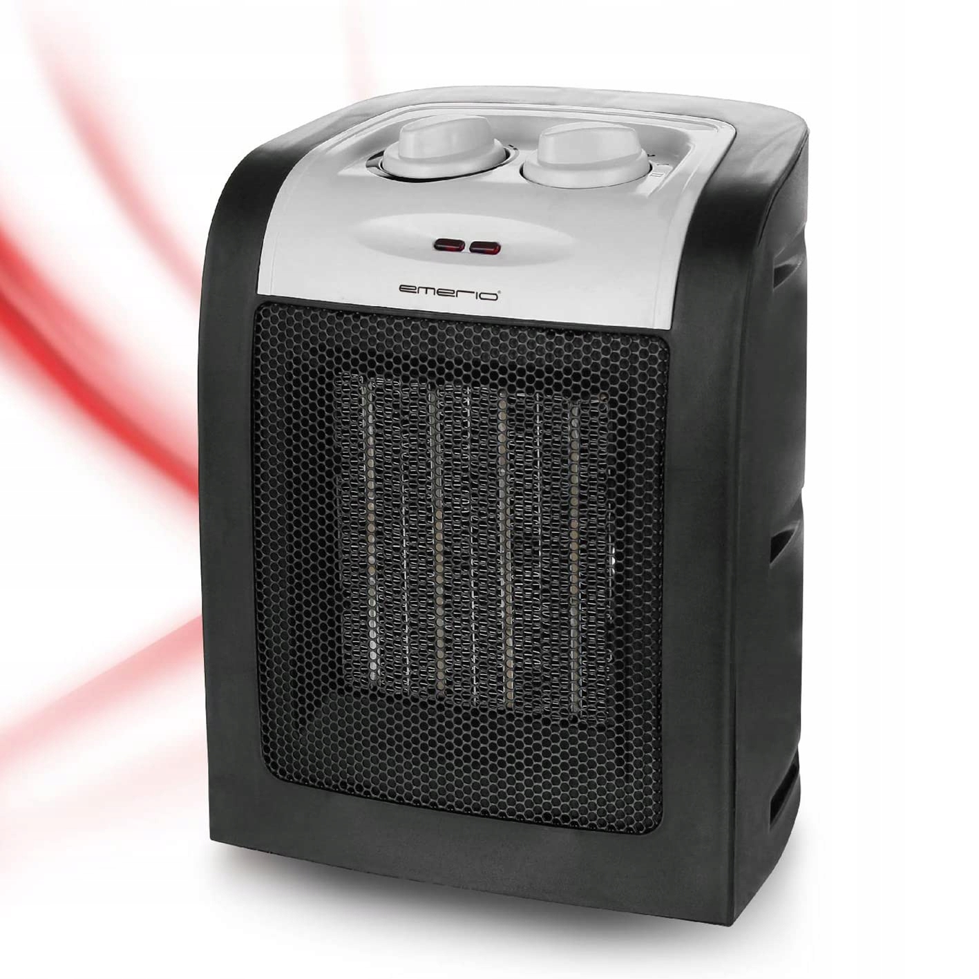EMERIO 1800W ECO Ceramic Heater Dual Power Levels Safe Thermostat — miniatura 5
