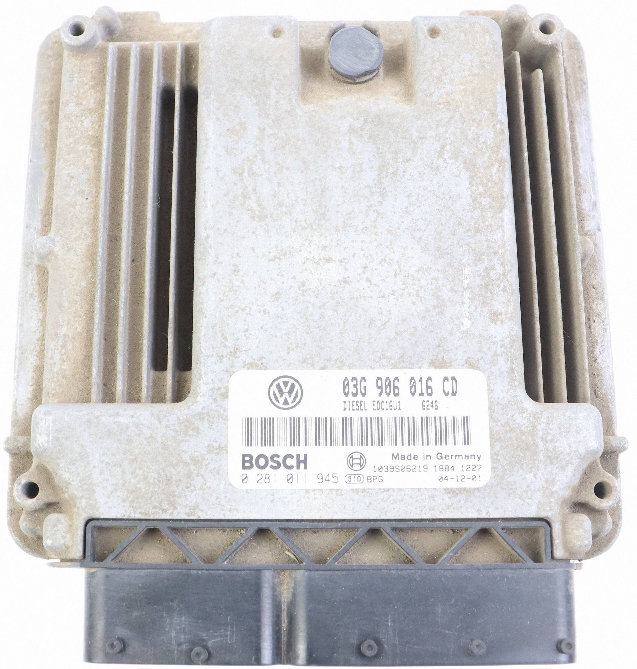 VW TOURAN e modulo centralina motore 1.9 TDI 03G906016CD 0281011945