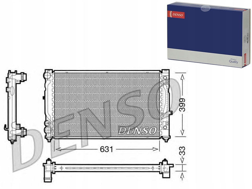 DENSO CHŁODNICA SILNIKA DEN, DRM02030