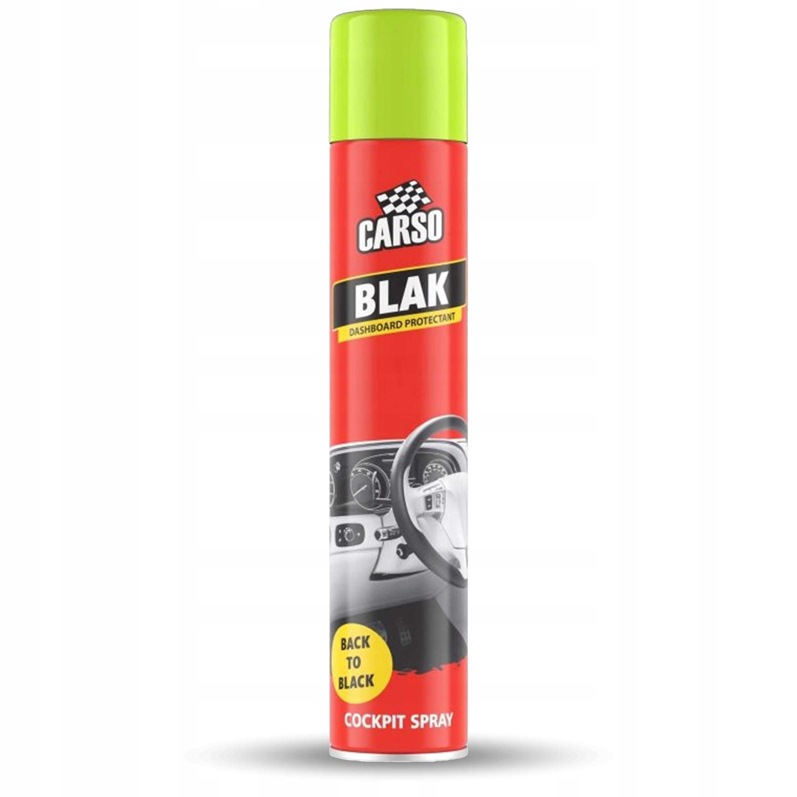 Spray Do Kokpitu Jabłko 750ml K2 Carso Blak