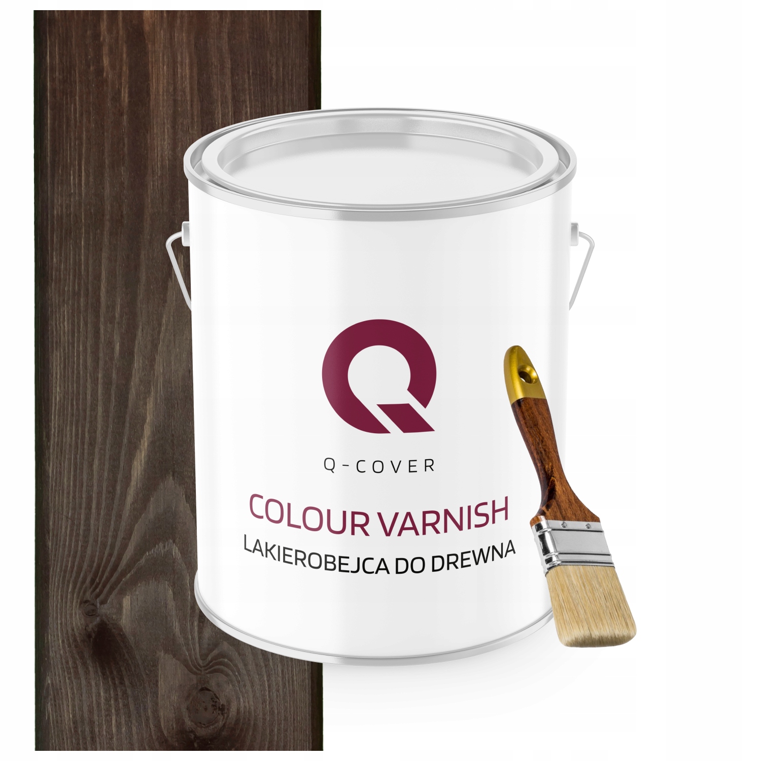 Lakovník Na Dřevěné Prvky Výkonný Palisandr Satén 2,5L+BONUS