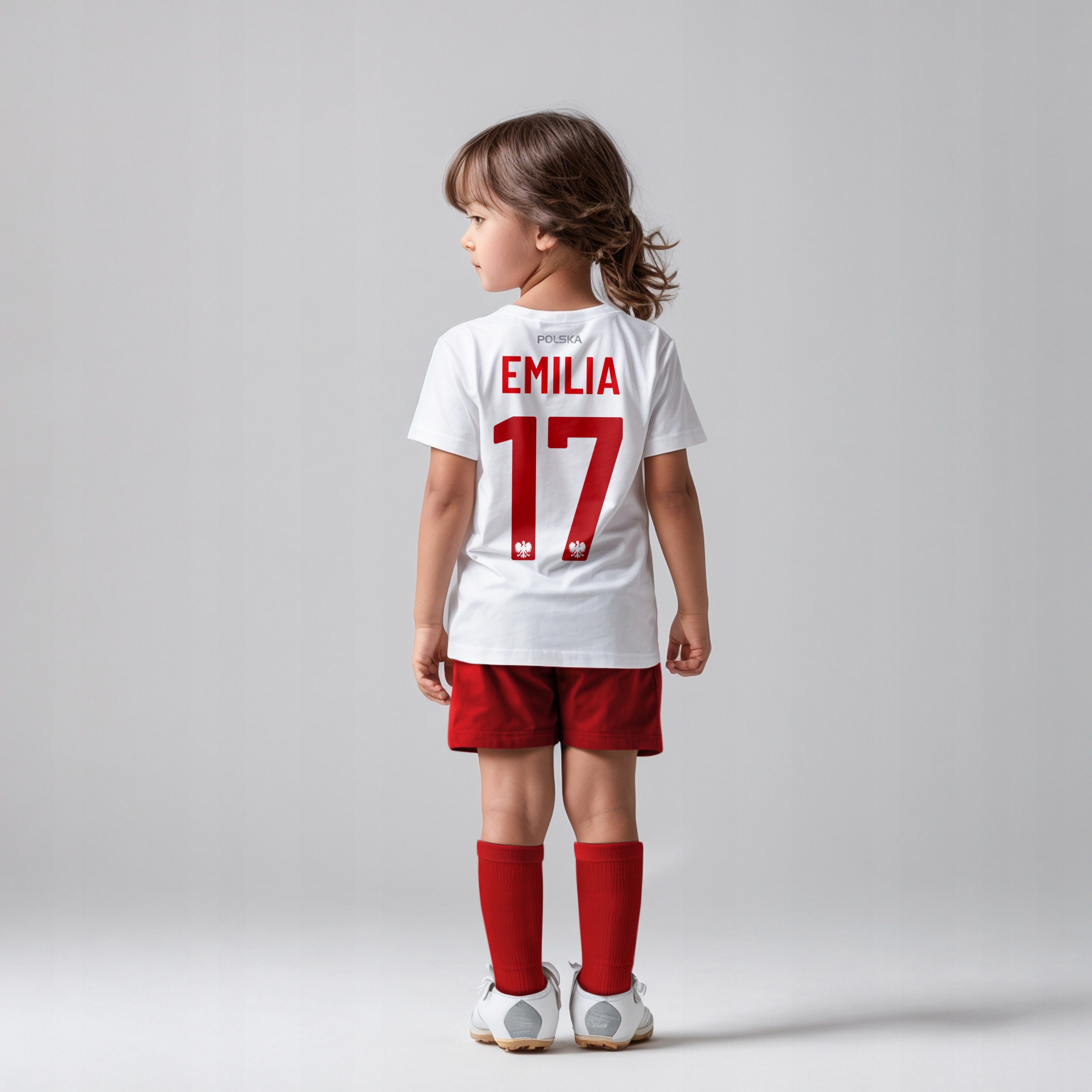 Strój Piłkarski z Nadrukiem Rękaw krótki rękaw