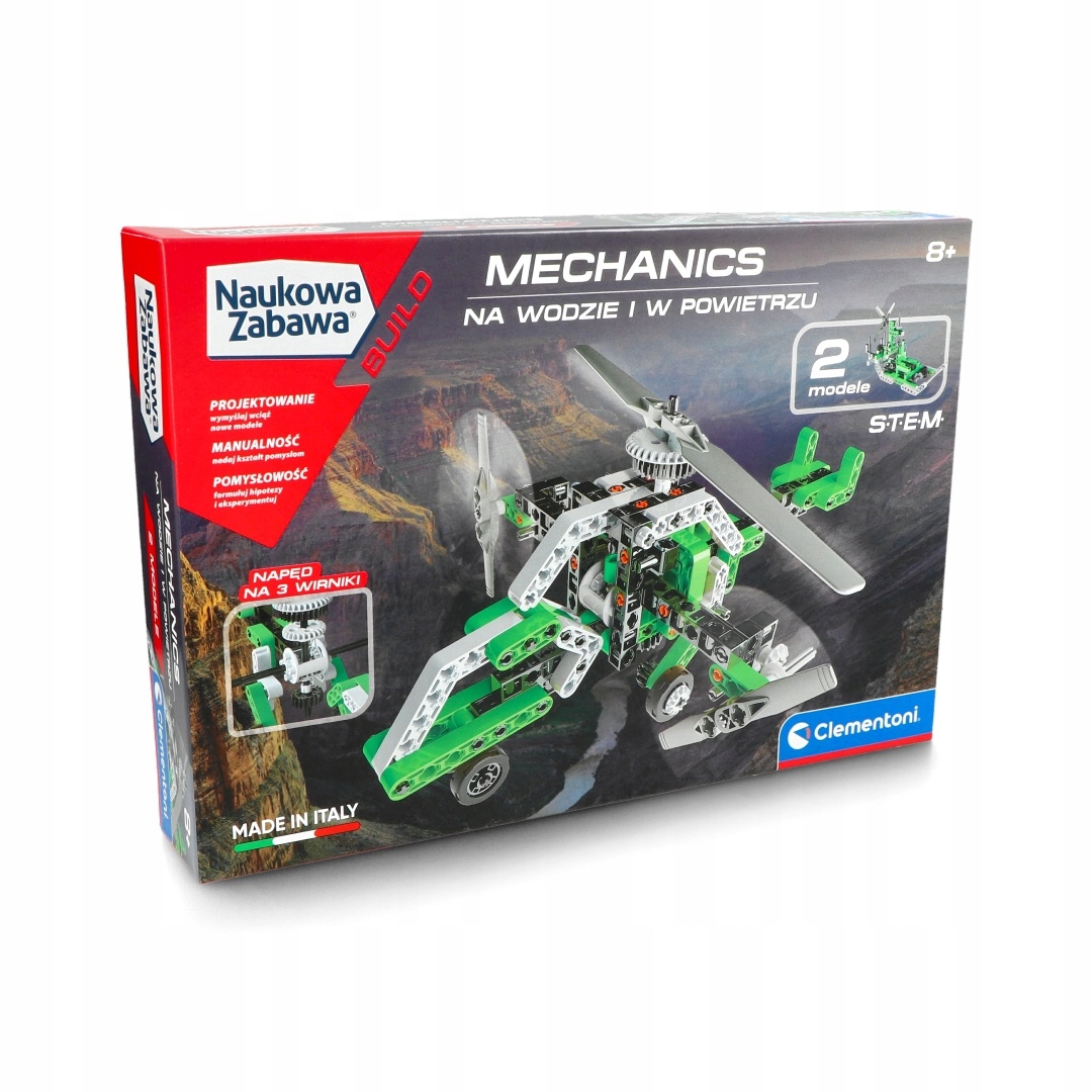 

Zestaw konstrukcyjny Mechanics Clementoni 60953