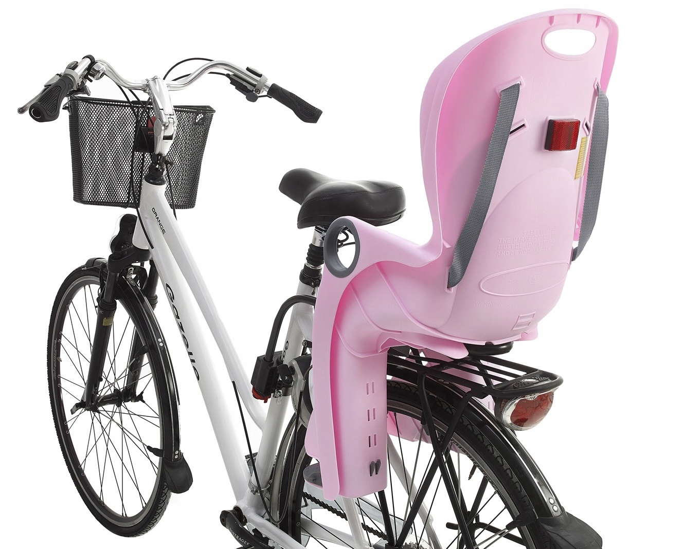 FOTELIK ROWEROWY DZIECIĘCY NA RAMĘ BAGAŻNIK
