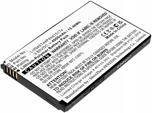 Bateria Akumulator Li3945T44P4h815174 Do Zte MU500 MU501 Telstra 5G WiFi