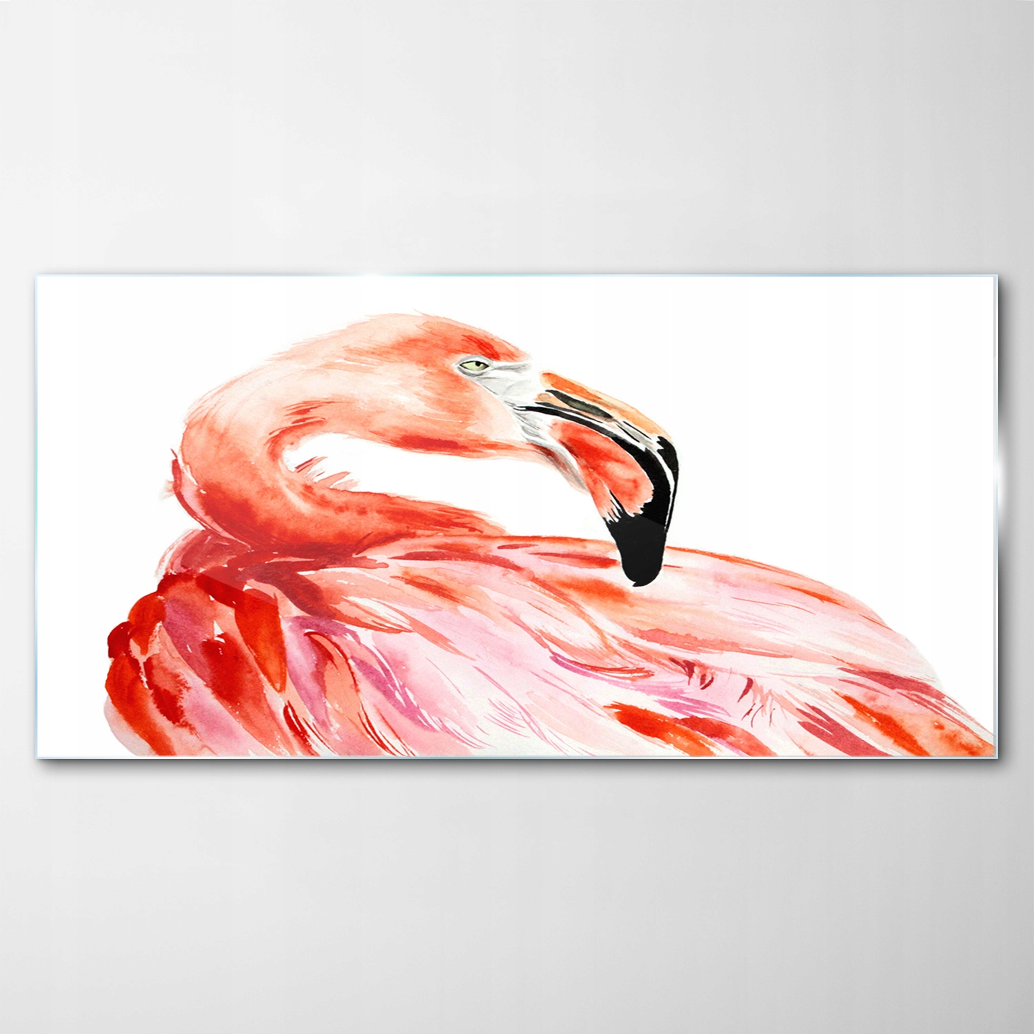 

Obraz Szklany Dekor Flamingi Zwierzęta Ptak 120x60