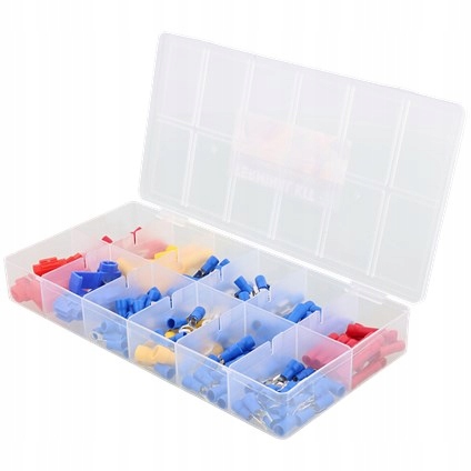 

Zestaw złączek elektrycznych do zaciskania 200szt.