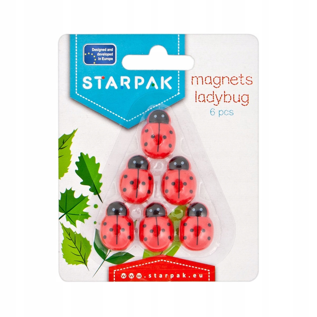 

Magnesy Na Lodówkę Biedronka 6 Sztuk 2,5CM