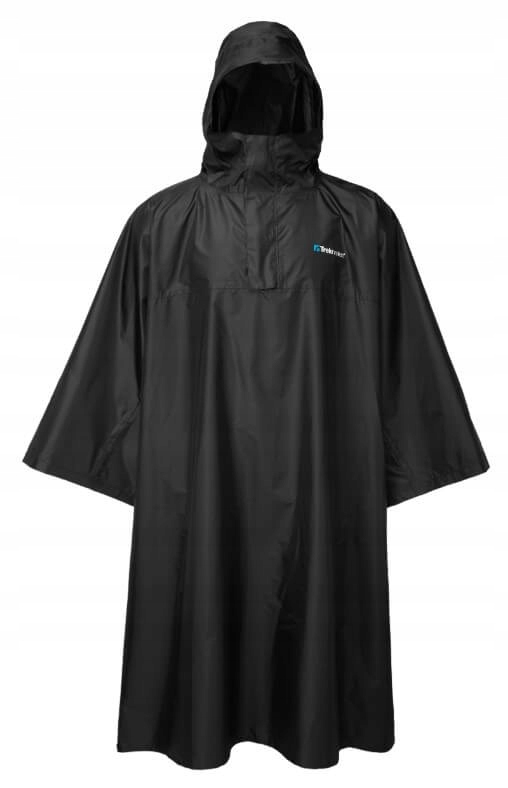 Poncho przeciwdeszczowe turystyczne Deluxe Poncho black Trekmates Uni