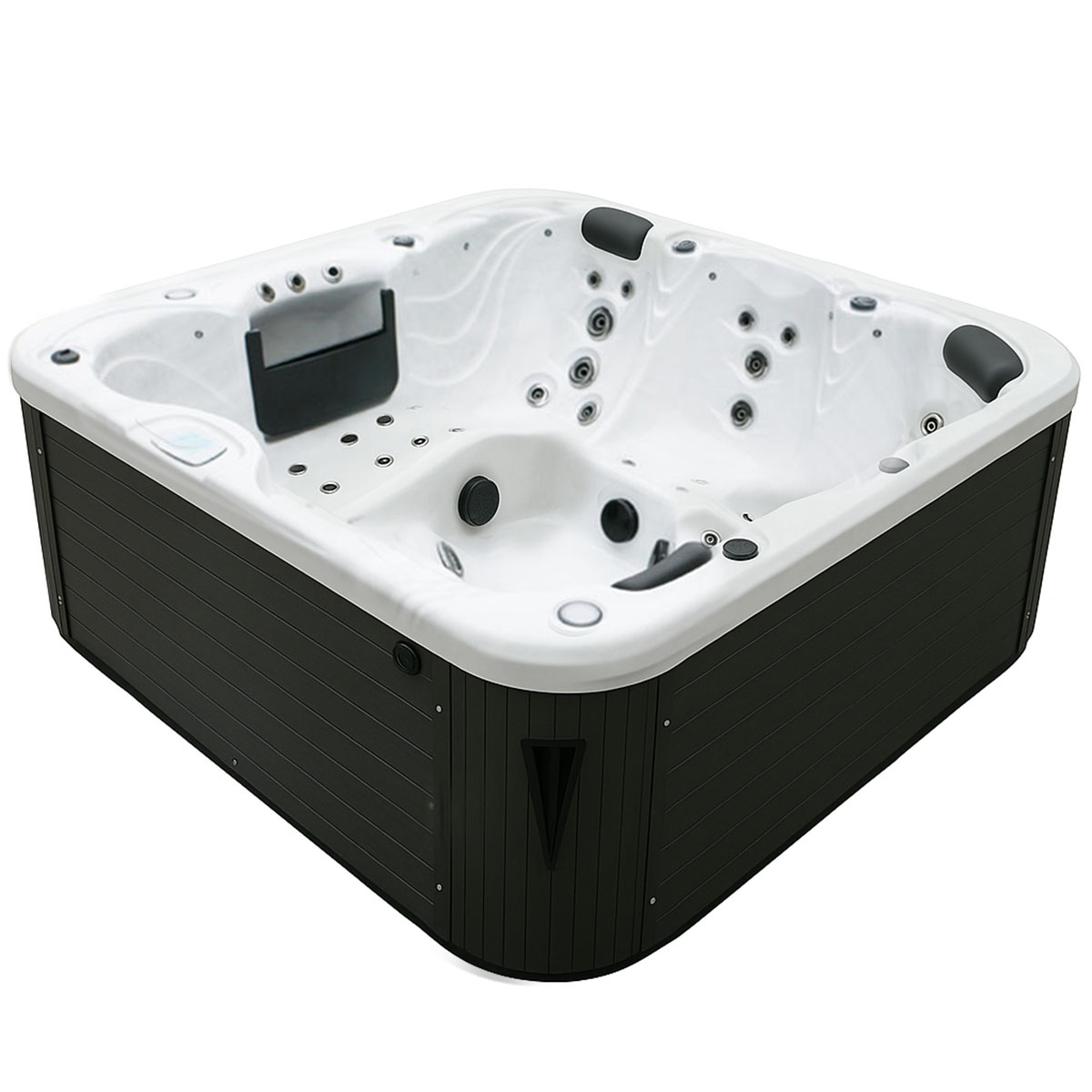 Zahradní lázně Catania 2 lehátka, 5 míst, rozměr 215 x 215 cm