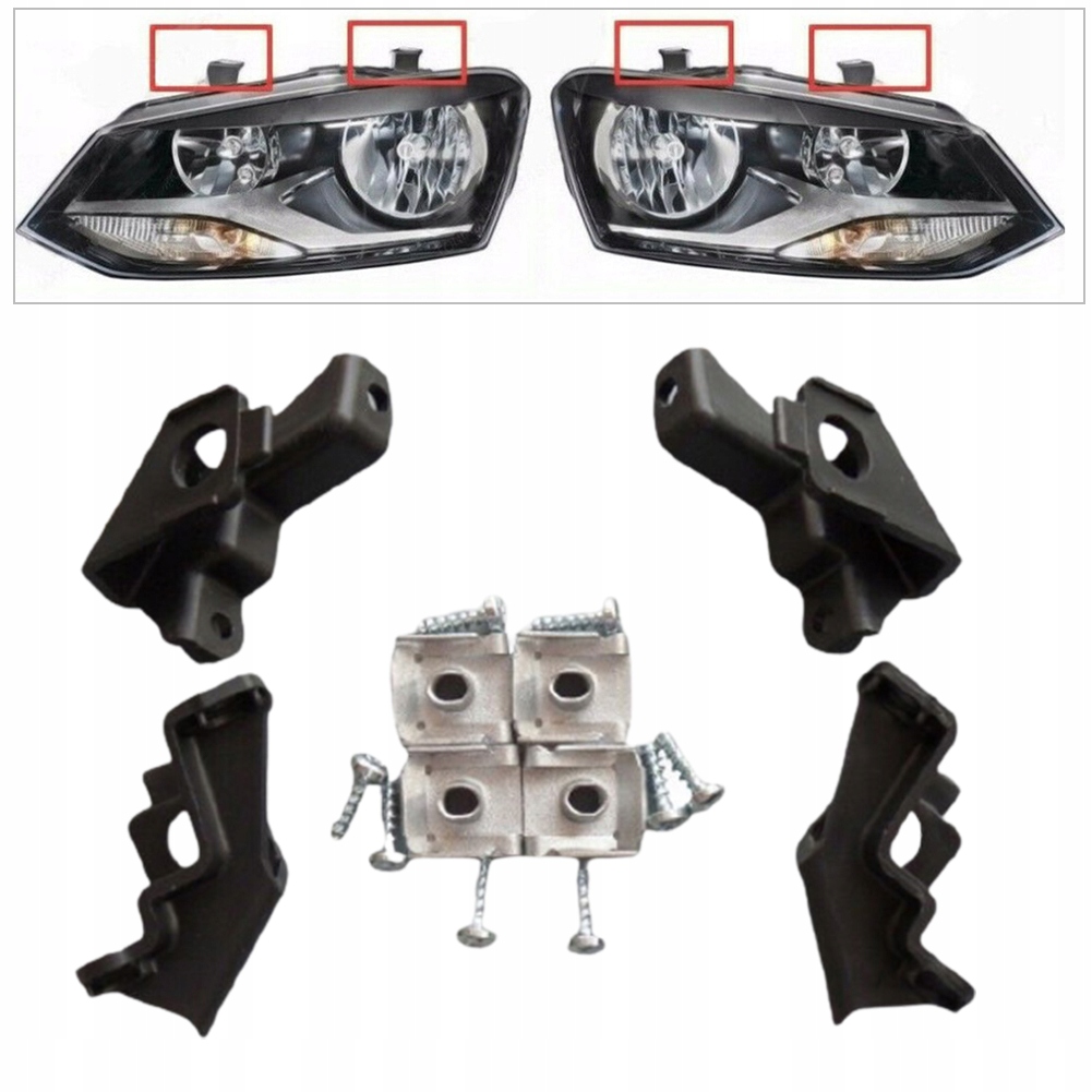 Для ремонту фар Ремонтний комплект кронштейн ref