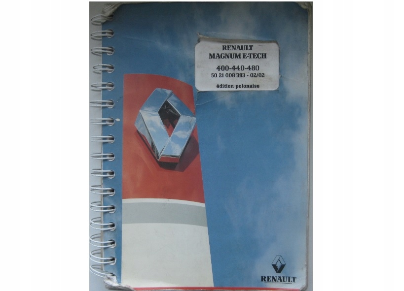 Renault Magnum 400-440-480 руководство по эксплуатации RU