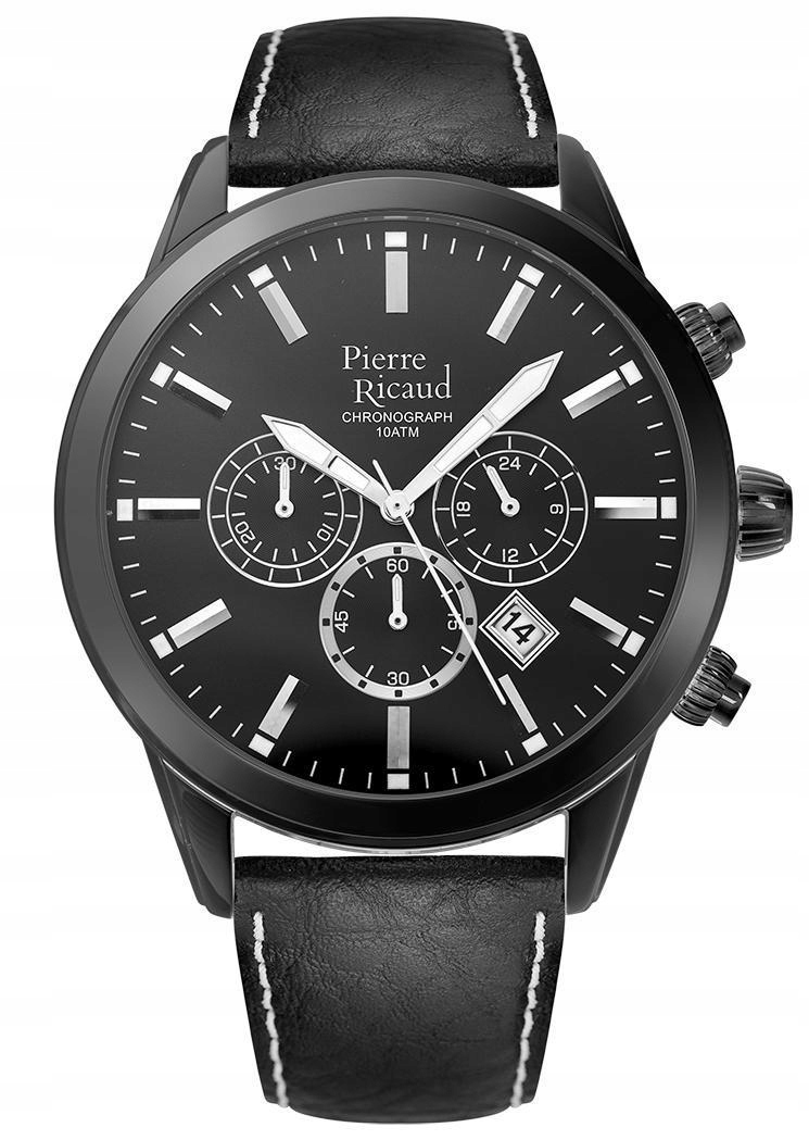 Nové Originální Pánské Hodinky Pierre Ricaud P97010.B214CH Chronograf data