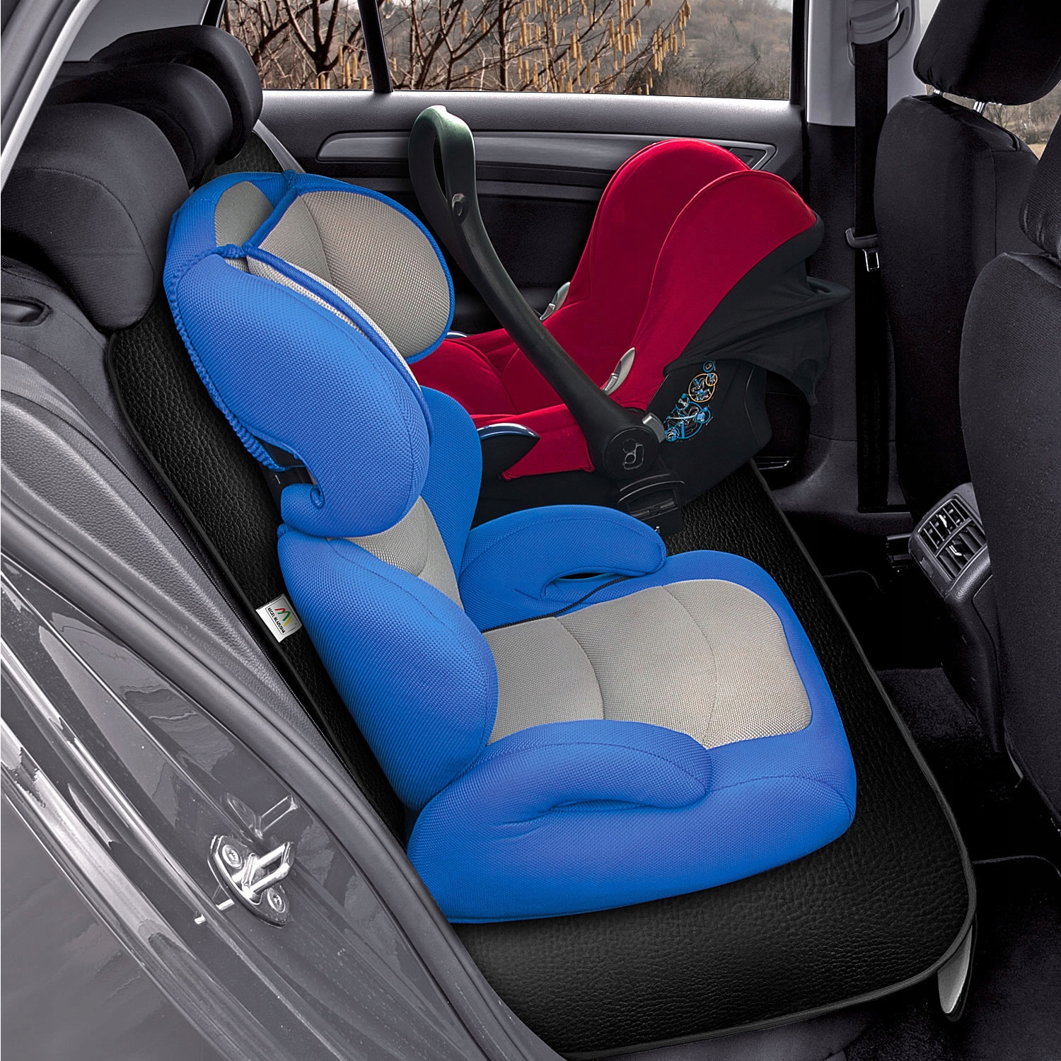 PODWÓJNA Mata ochronna pod foteliki EKOSKÓRA Producent Kegel-Błażusiak