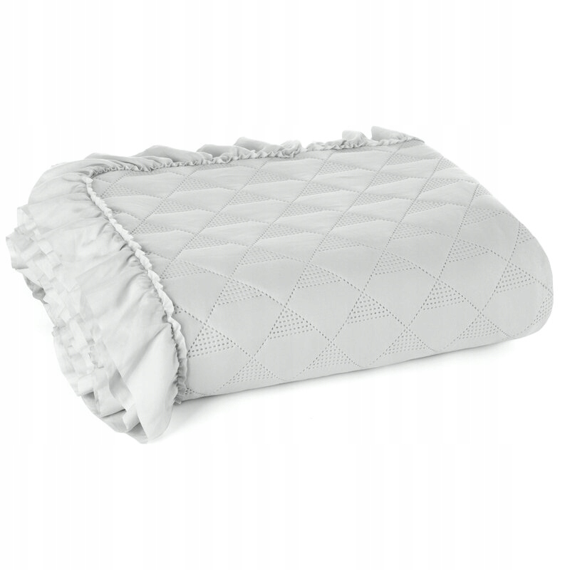 Přehoz Eurofirany polyester 220 x 240 cm odstíny Vanesa volán