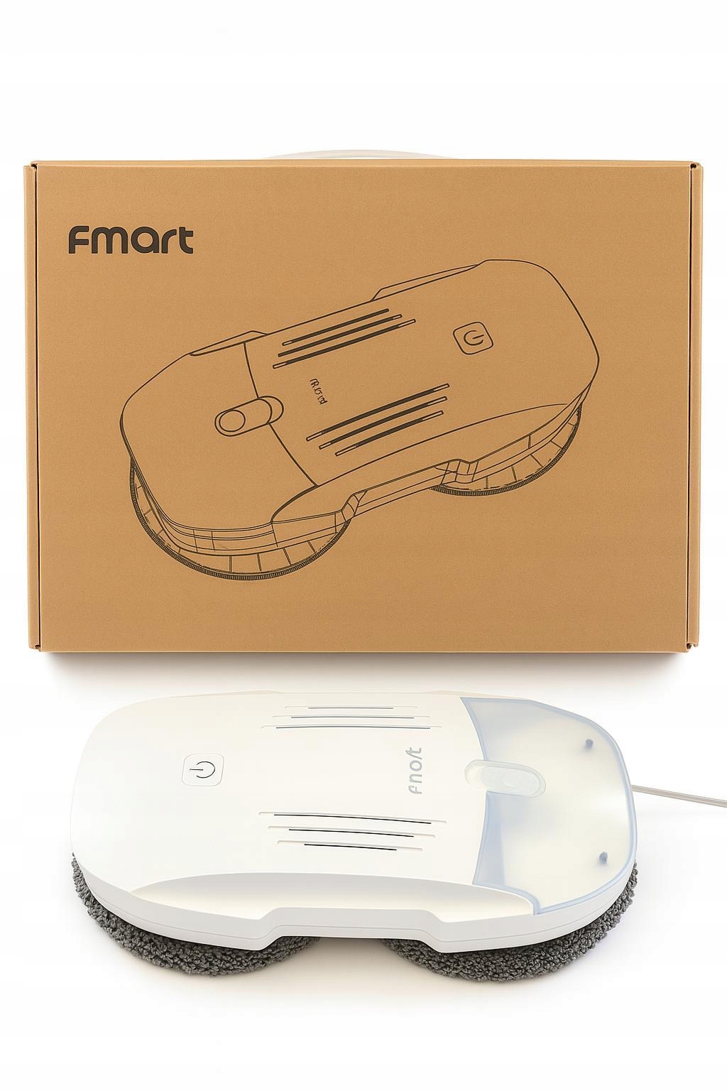 Myjka Do Okien Szyb Automatyczny Robot Fmart T10 PRO|3800PA|AKCESORIA