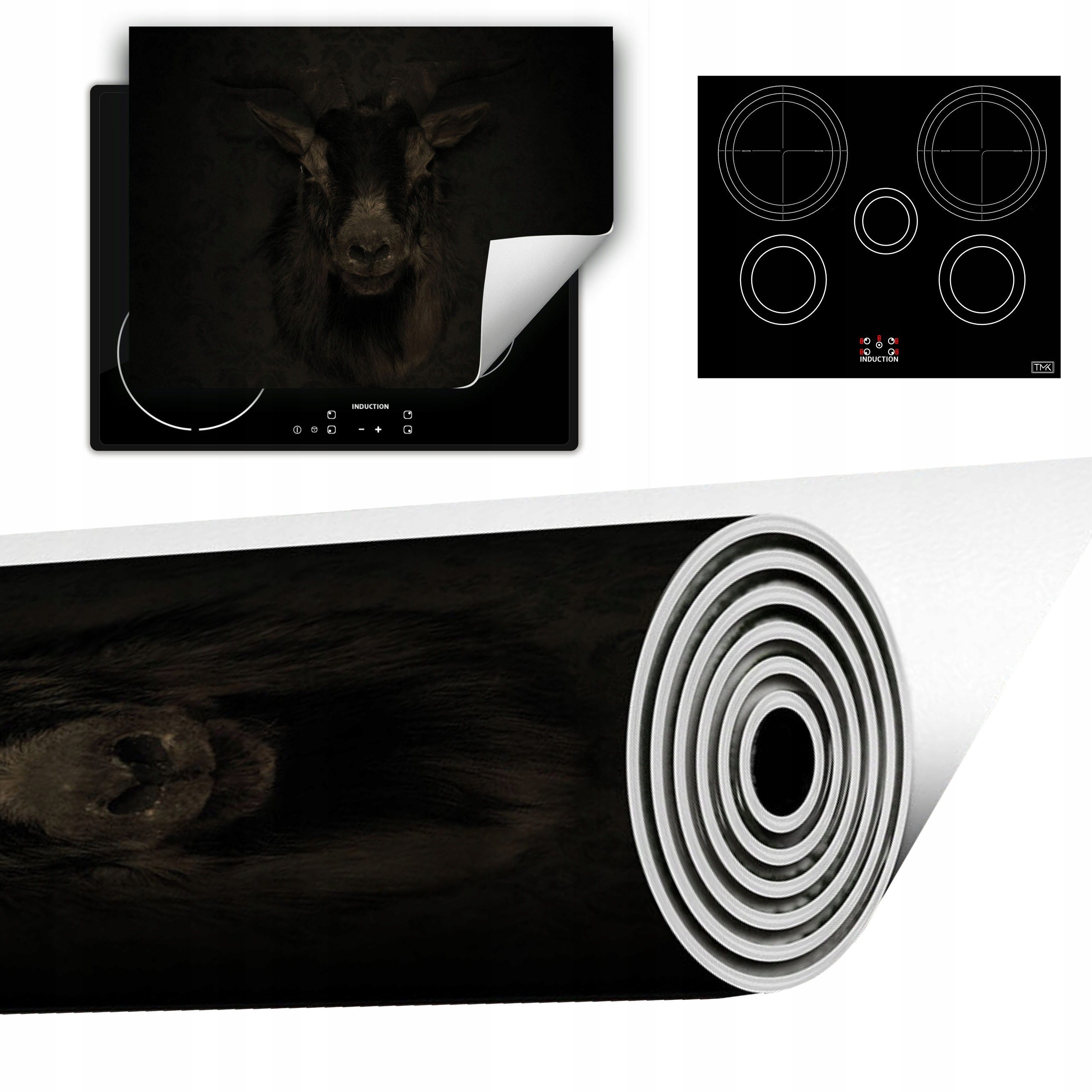 Vinylová Podložka Do Kuchyně Více Místa 70x52 koza