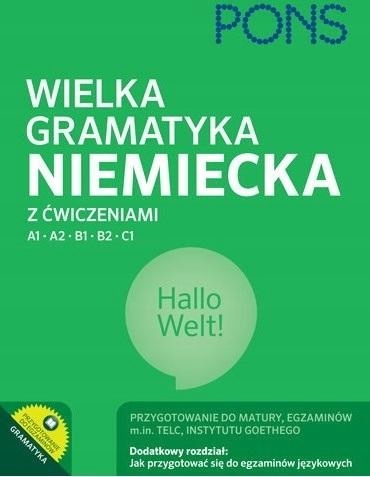 Wielka gramatyka niemiecka z ćwiczeniami. PONS