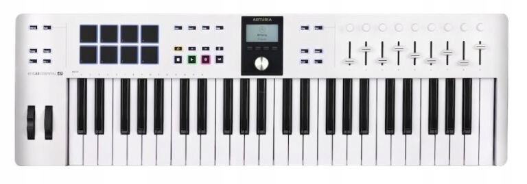 ARTURIA KeyLAB Essential 49 3 White BIAŁA KLAWIATURA STERUJĄCA MIDI USB