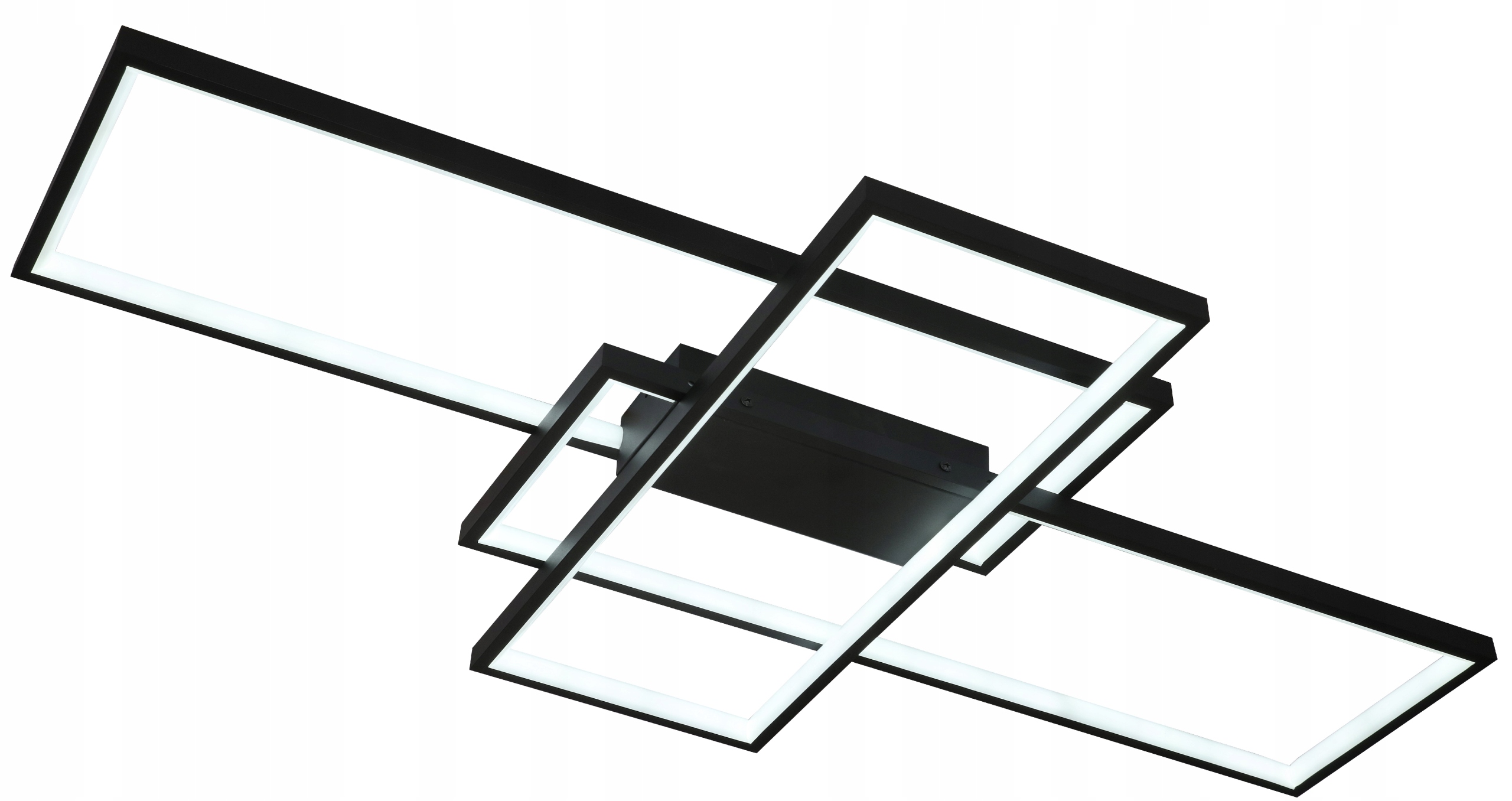 Lampa Led sufitowa Plafon Eko Żyrandol Led nowoczesna Pilot 90 cm