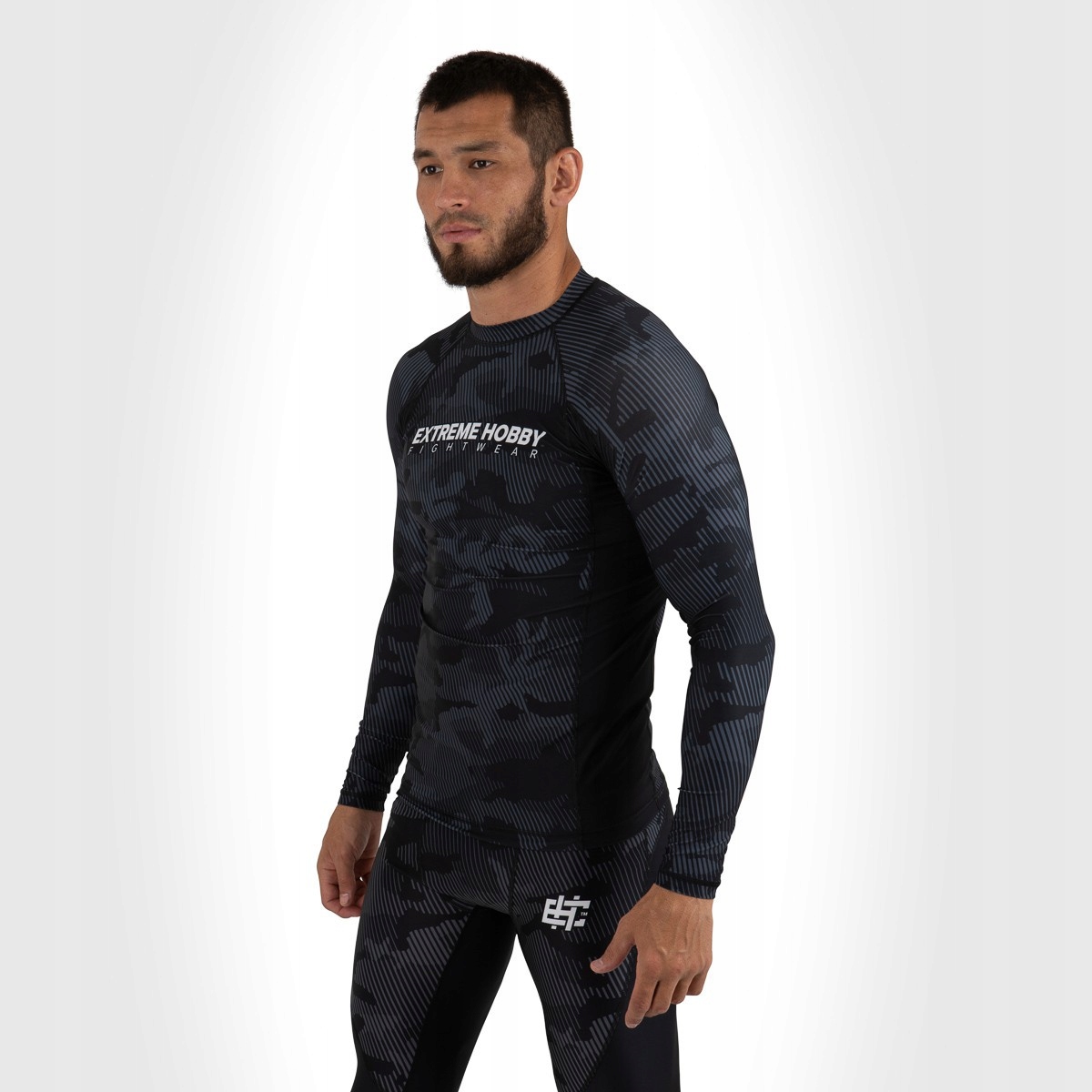 Longsleeve rashguard męski czarny HAVOC L Marka Extreme Hobby