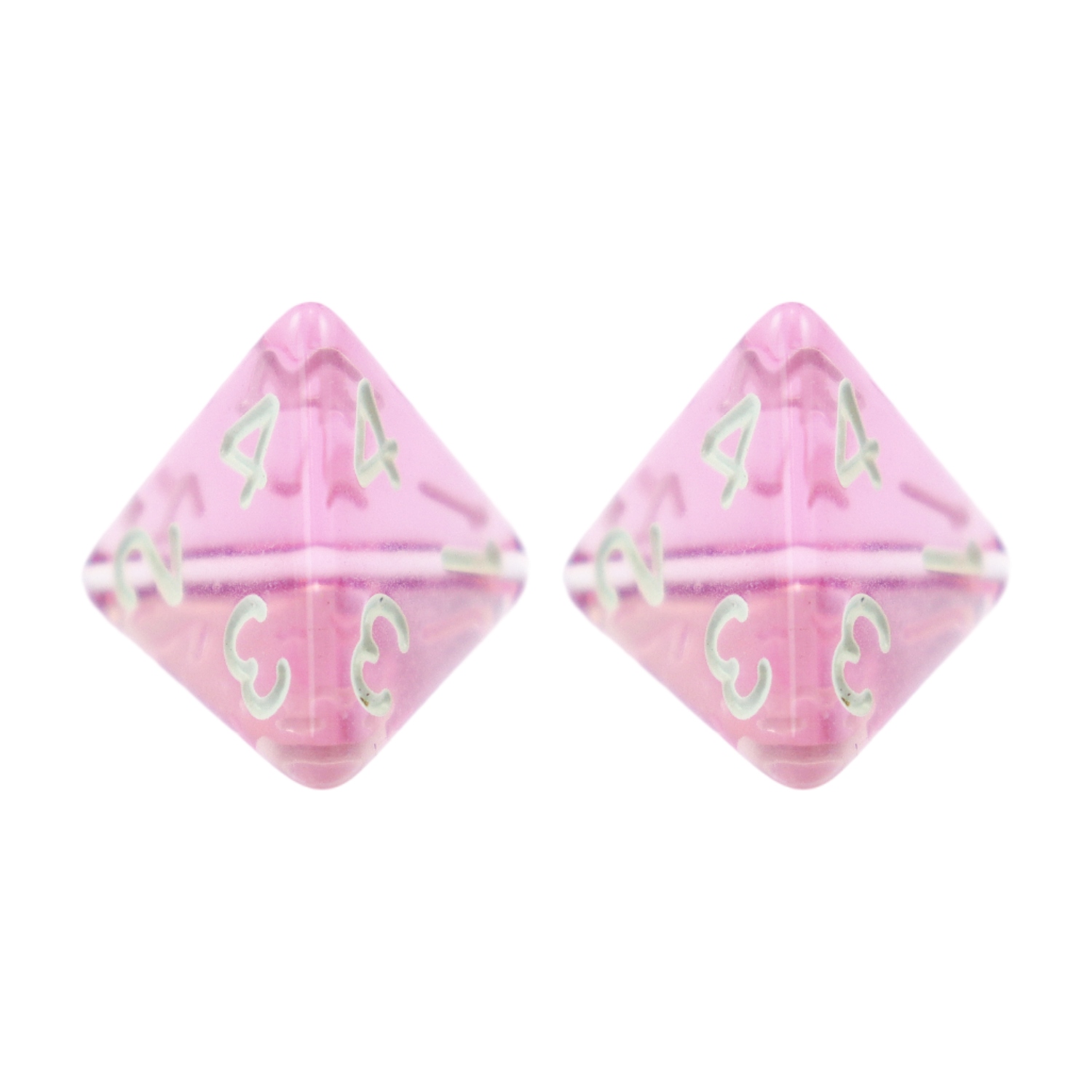 ZESTAW 2 KOSTEK K4 RPG KARMAZYNOWA GWARDIA KOŚĆ CZTEROŚCIENNA