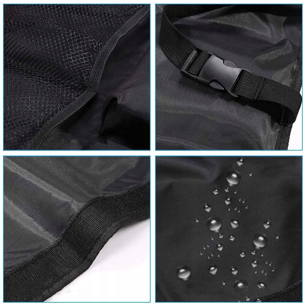 DUŻY ORGANIZER TORBA DO BAGAŻNIKA SAMOCHODU WYKONANY Z EKO SKÓRY Z 8 KIESZ Waga produktu z opakowaniem jednostkowym 0.12 kg