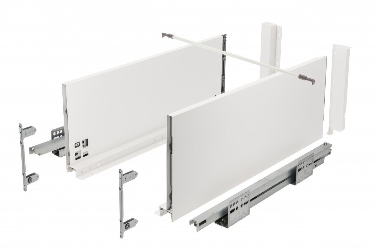 Szuflada Gtv Axis Pro H200 L450 push to open biały PB-AXISPRO-P2O-KPL450D1