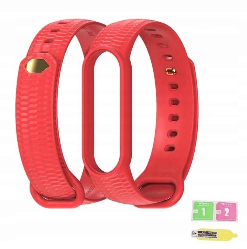 OPASKA ZAMIENNA do XIAOMI MI BAND 5 PASEK + FOLIA Długość 250 mm