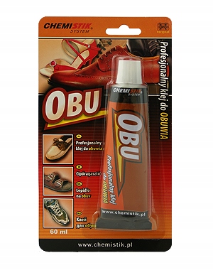 

Obu Poliuretanowy klej do obuwia, skóry, gumy 15