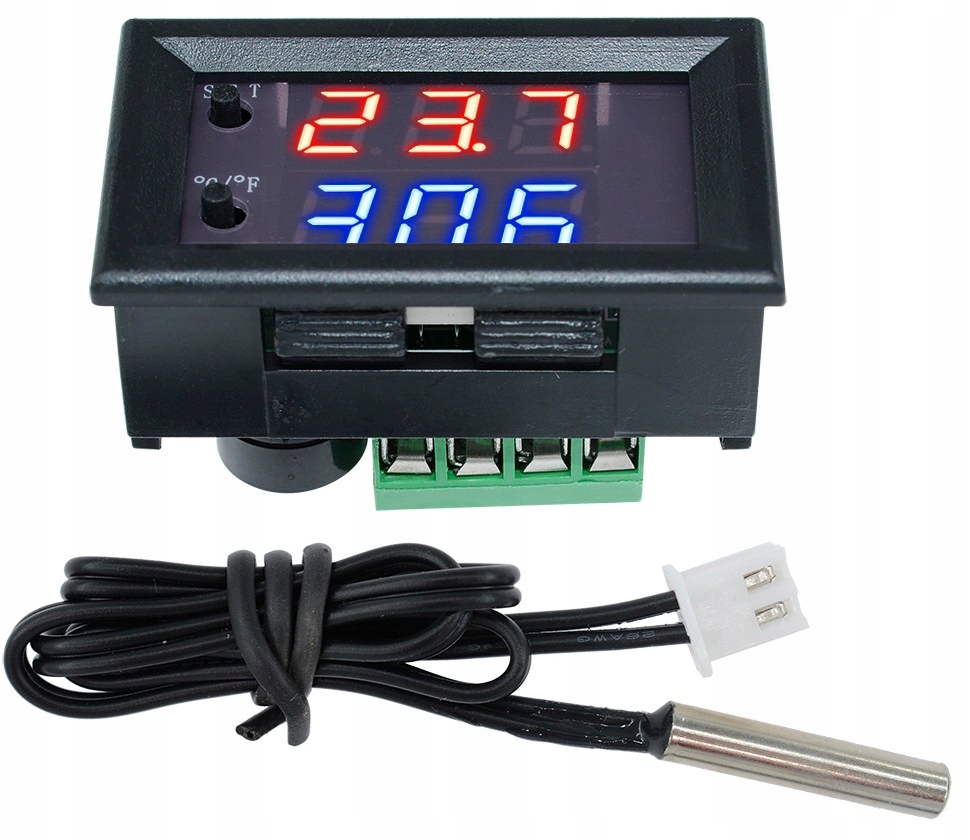 

Termostat Regulator Temperatury Do Inkubatora 12V