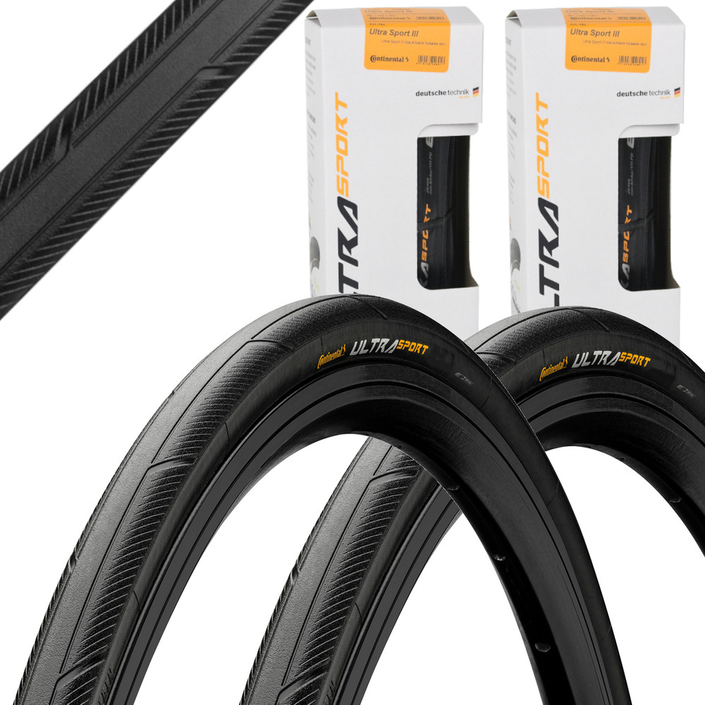 Pneumatiky na kolo Continental 28 silniční Srolovatelné 2 Kola Komplet