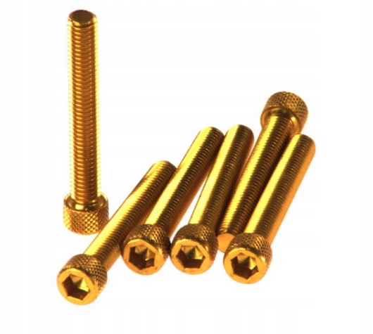 

Śruba imbusowa cylindryczna M5 20 Złoty