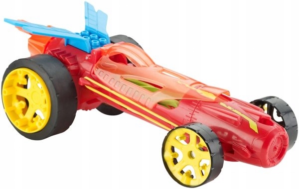 HOT WHEELS NAKRĘCIAKI WYŚCIGÓWKI NA GUMKI CZERWONY