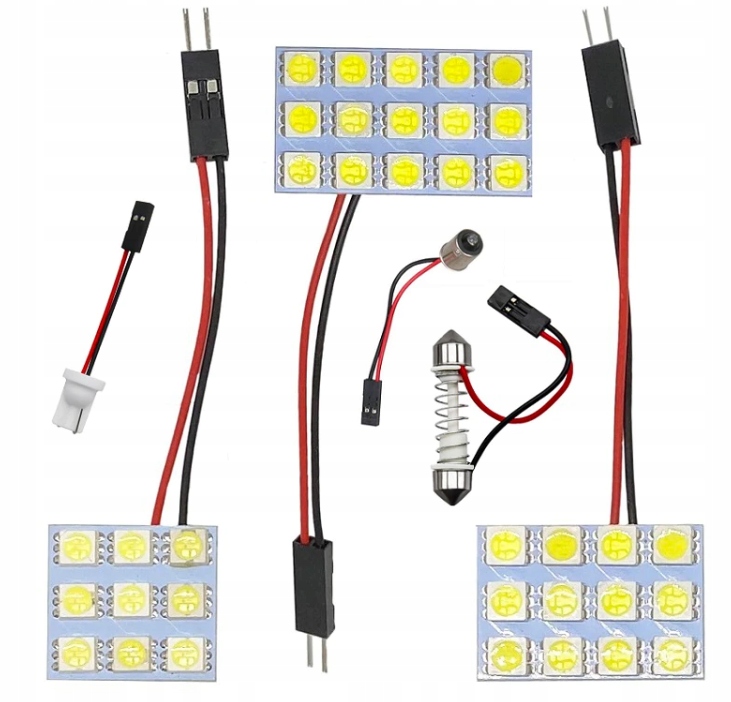 

Panel Led Smd 12 Diod W5W/C5W/BA9S
