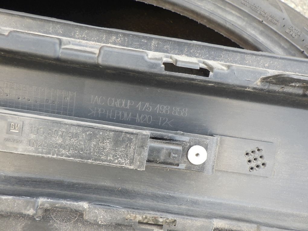 OPEL MOKKA X LIFT 16- bumper rear