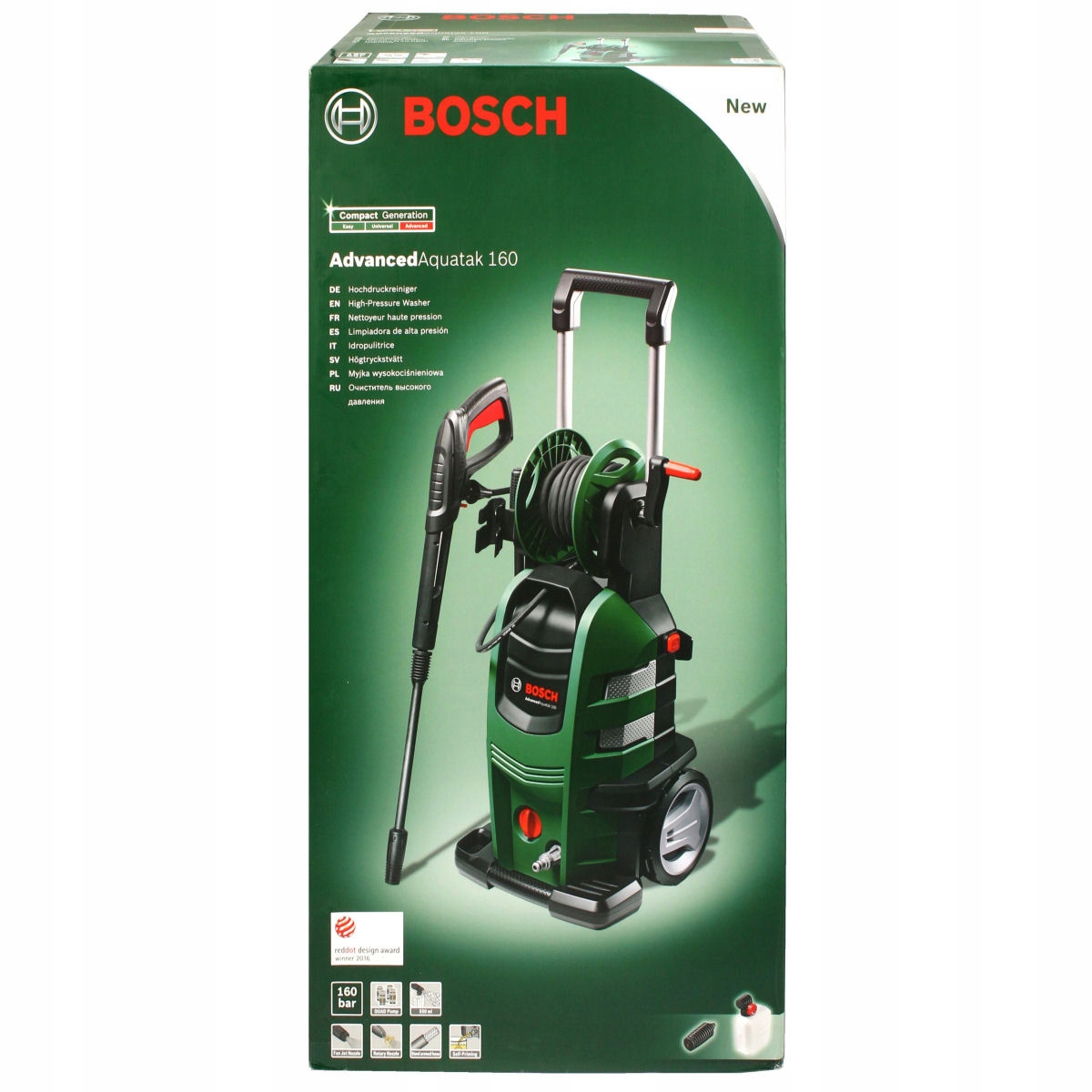 Nettoyeur haute pression Bosch AdvancedAquatak 160 - 2600W - 160bar