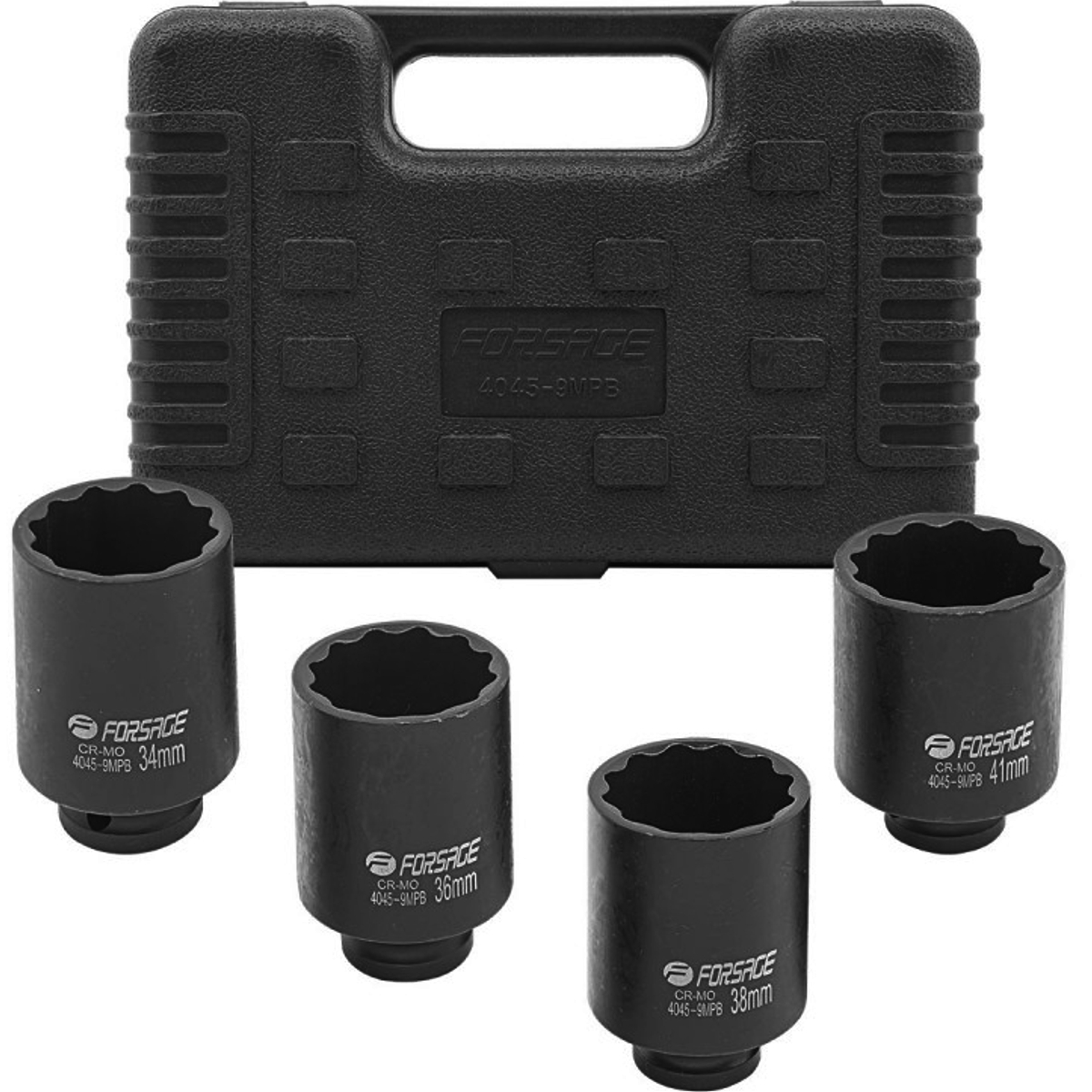 

Zestaw nasadek udarowych 1/2" 34-41mm 12-kątn