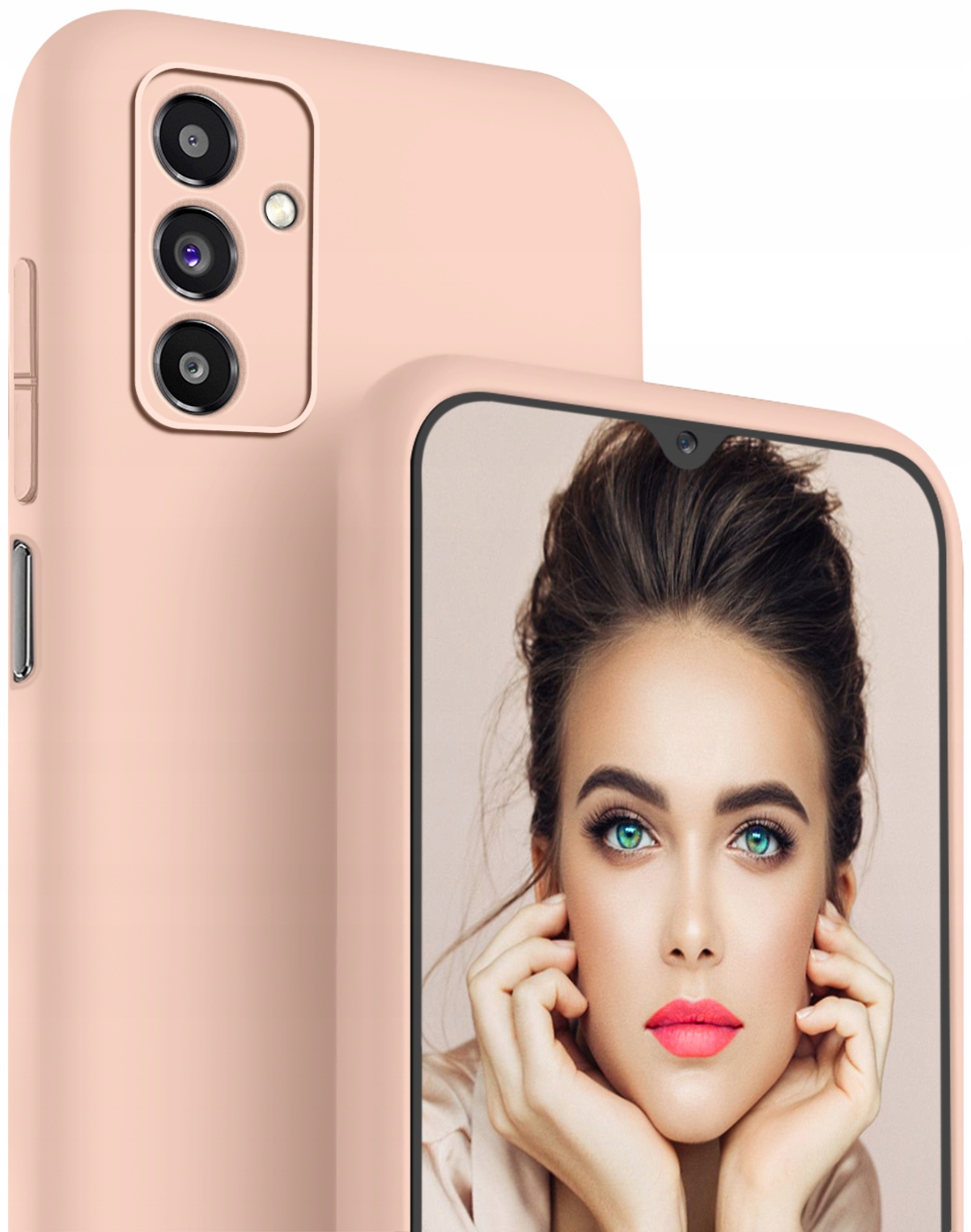 

Etui Case Silicone Szkło do Samsung Galaxy A04S