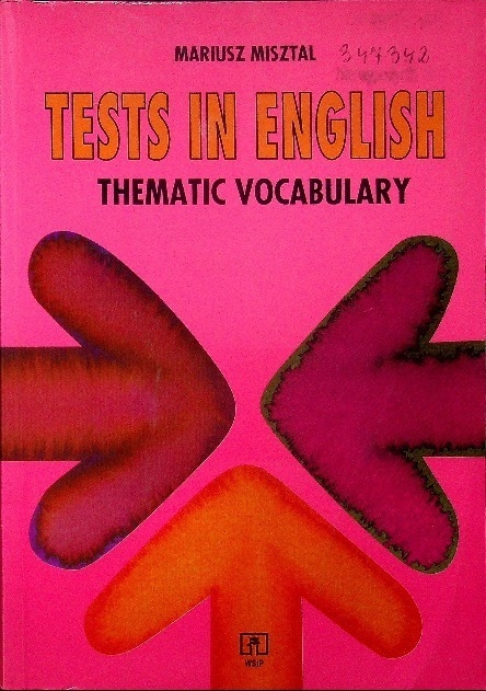 Tests in English Thematic Vocabulary