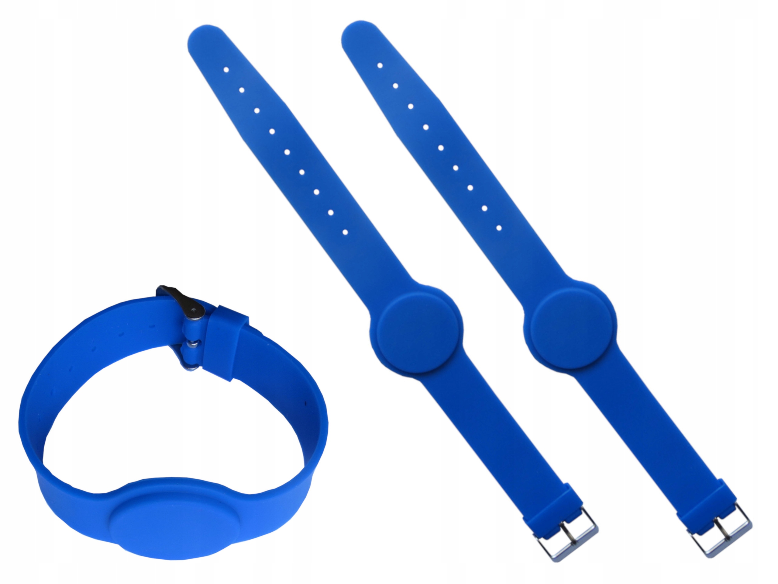 Modrá bazénová programovatelná páska Tag ID T5577 Unique 125kHz 10 kusů