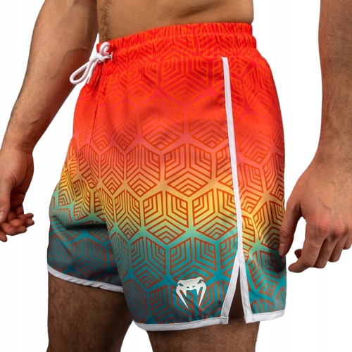 Venum Kraťasy Board Shorts Octane Sunset Orange/Sky Blue M