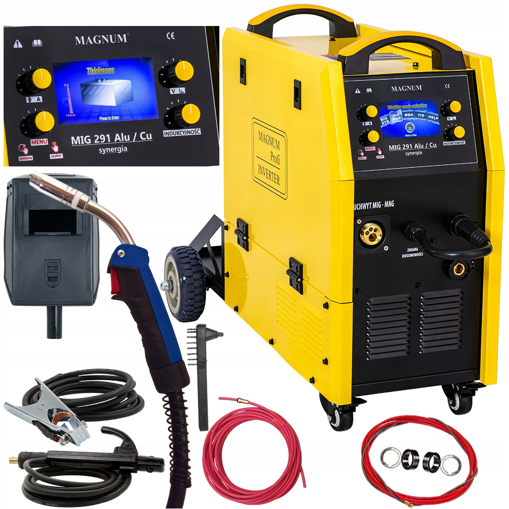 Зварювальний апарат Migomat Magnum mig 280 Синергія алюмінію
