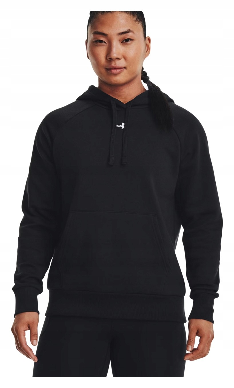 Mikina Under Armour Rival Fleece Hoodie černá 1379500 001 vel. S