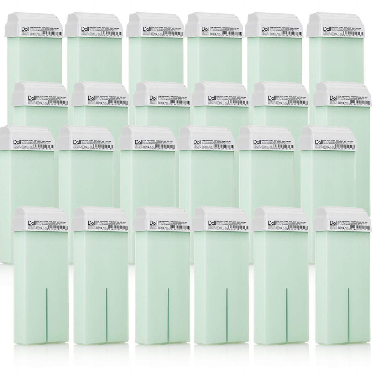Doll Xanitalia Depilacja wosk do depilacji ciała w rolce 20+4 Tea Tree