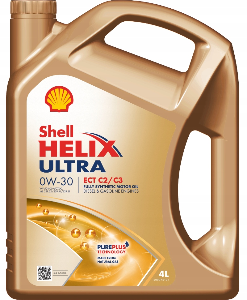 Shell Helix Ultra 0W30 Ect C2/C3 olej silnikowy 4L