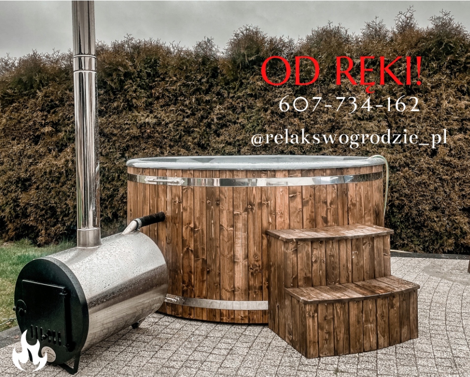 BALIA OGRODOWA z hydromasażem! Full zestaw! + pokrowiec GRATIS Producent inna