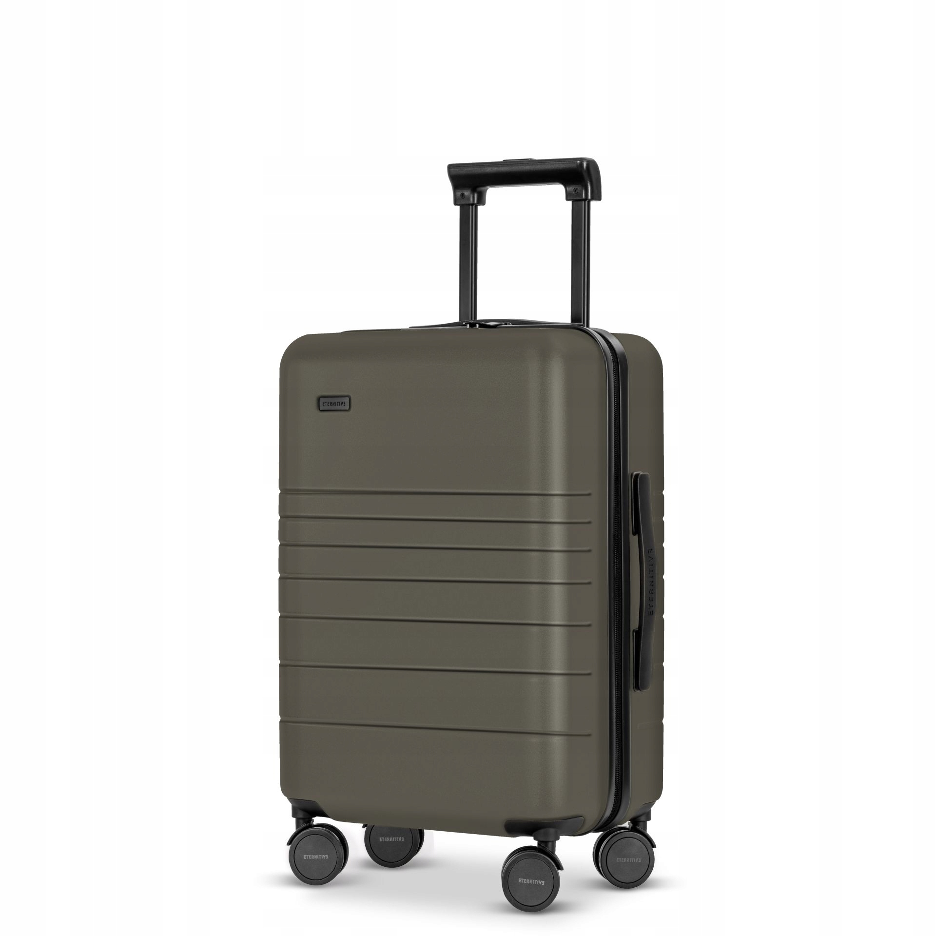 Eternitive E3 Příruční cestovní kufr 54 cm Abs Polykarbonát 32L Olivový