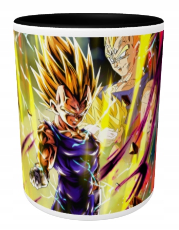 

Kubek Dragon Ball Majin Vegeta czarny Anime